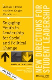 book Engaging Youth in Leadership for Social and Political Change