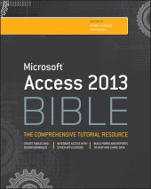 book Microsoft Access 2013 bible