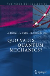 book Quo Vadis Quantum Mechanics?