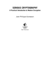 book Serious Cryptography: A Practical Introduction to Modern Encryption