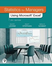 book Statistics for Managers Using Microsoft Excel [RENTAL EDITION] (9th Edition)