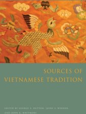 book Sources of Vietnamese Tradition