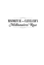 book Misfortune on Cleveland's Millionaires' Row