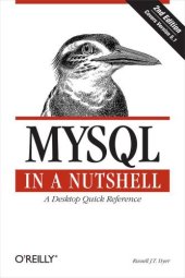 book MySQL in a nutshell Includes index