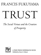 book Trust: the social virtues and the creation of prosperity