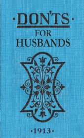 book Don'ts for Husbands