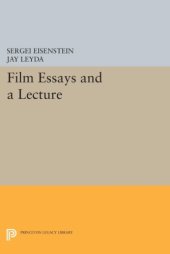 book Film essays and a lecture