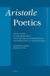 book Aristotle Poetics: Editio Maior of the Greek Text with Historical Introductions and Philological Commentaries