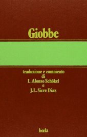 book Giobbe. Commento teologico e letterario