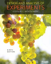 book Design and Analysis of Experiments