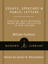 book Essays, Speeches & Public Letters