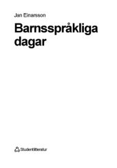 book Barns språkliga dagar