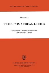 book The Nicomachean Ethics: Translation with Commentaries and Glossary