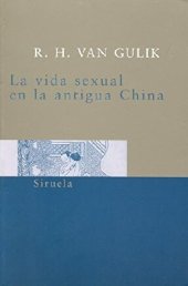 book La vida sexual en la antigua China