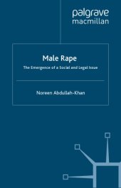 book Male rape: the emergence of a social and legal issue