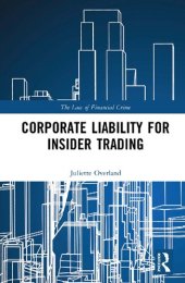 book Corporate Liability for Insider Trading