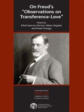 book On Freud's ''Observations On Transference-Love''