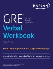 book Barron's GRE verbal workbook