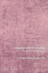 book Language and Chronology: Text Dating by Machine Learning