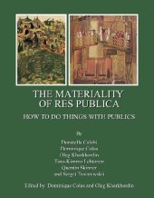 book The Materiality of Res Publica: How to Do Things with Publics