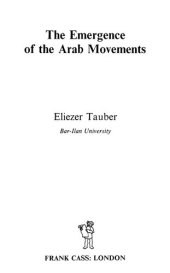 book The Emergence of the Arab Movements