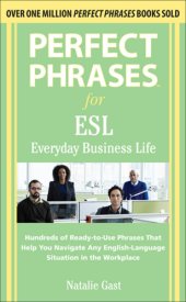 book Perfect phrases for ESL: everyday business life