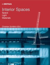 book Interior spaces : space, light, material.