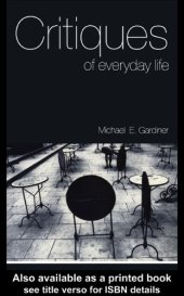 book Critiques of everyday life