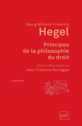 book Principes de la philosophie du droit