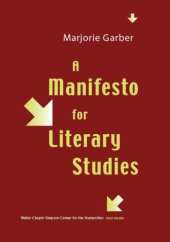 book A Manifesto for Literary Studies