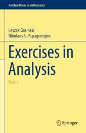 book Exercises in analysis. Part 1