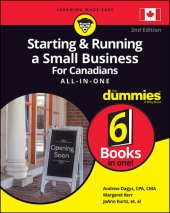 book Starting and Running a Small Business For Canadians For Dummies 6 Books All-in-One