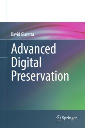 book Advanced digital preservation