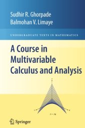 book A course in multivariable calculus and analysis