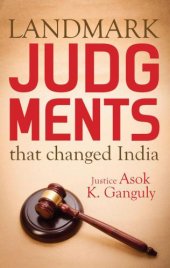 book Landmark Judgments That Changed India