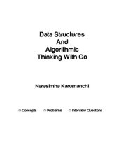 book Data Structures and Algorithmic Thinking with Go: Data Structure and Algorithmic Puzzles