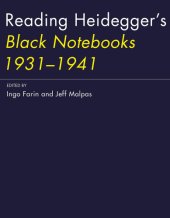 book Reading Heidegger's black notebooks 1931-1941