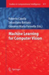 book Machine Learning for Computer Vision