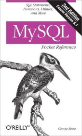 book MySQL Pocket Reference