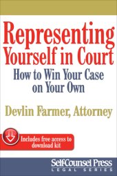 book Representing Yourself In Court (US)