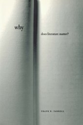 book Why does literature matter?