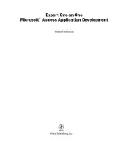 book Microsoft Access application development