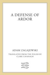 book A Defense of Ardor