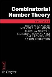 book Combinatorial Number Theory: Proceedings of the 'Integers Conference 2007', Carrollton, Georgia, October 2427, 2007