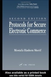 book Protocols for Secure Electronic Commerce