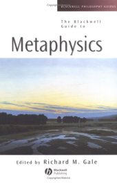 book The Blackwell Guide to Metaphysics