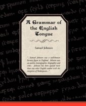 book A Grammar of the English Tongue