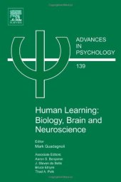 book Human Learning: Biology, Brain, and Neuroscience