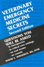 book Veterinary Emergency Medicine Secrets