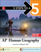 book 5 Steps to a 5 AP Human Geography 2018 edition